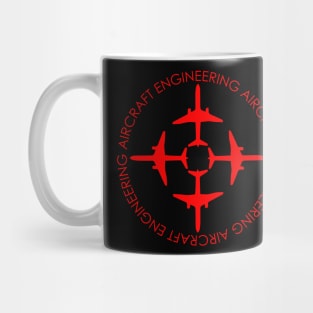 aircraft engineering airplane engineer Mug